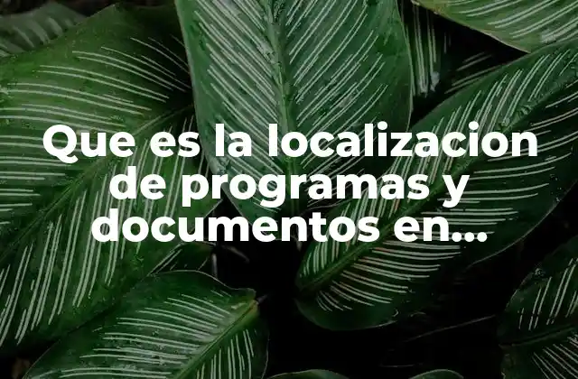 La importancia de la estructura de archivos en la gestión de programas