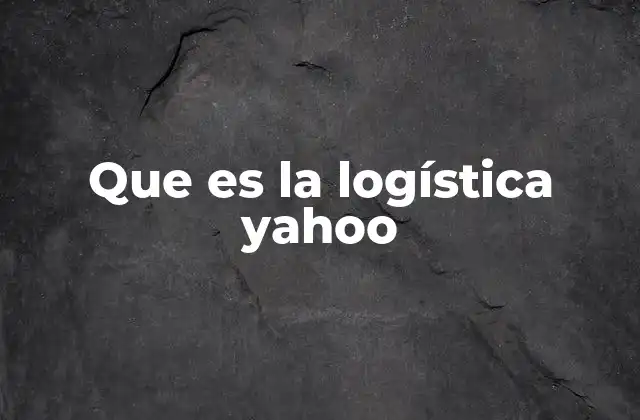 La infraestructura detrás de Yahoo