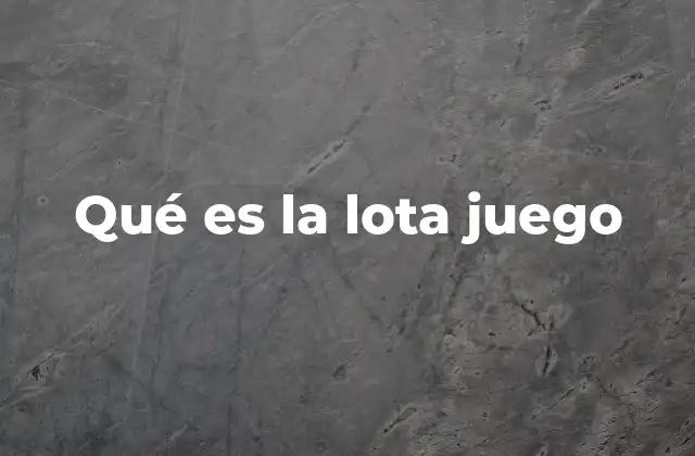 El concepto detrás del juego de azar