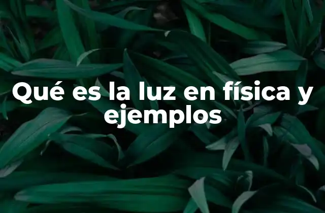 Qué es la Luz en Física y Ejemplos 15 La luz y su doble naturaleza