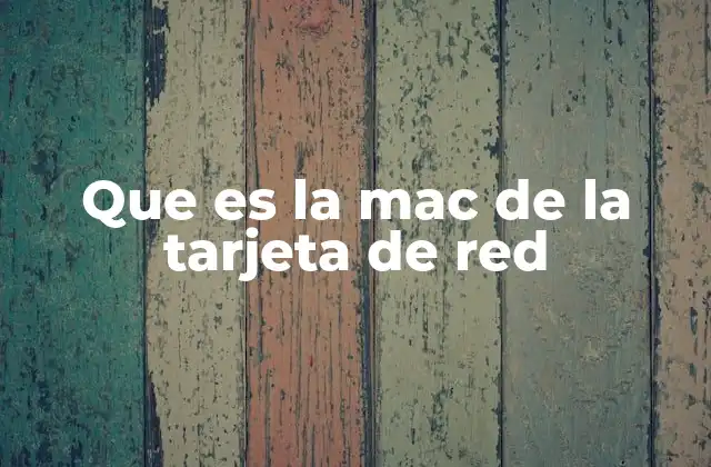 ¿Cómo funciona la MAC en una red local?