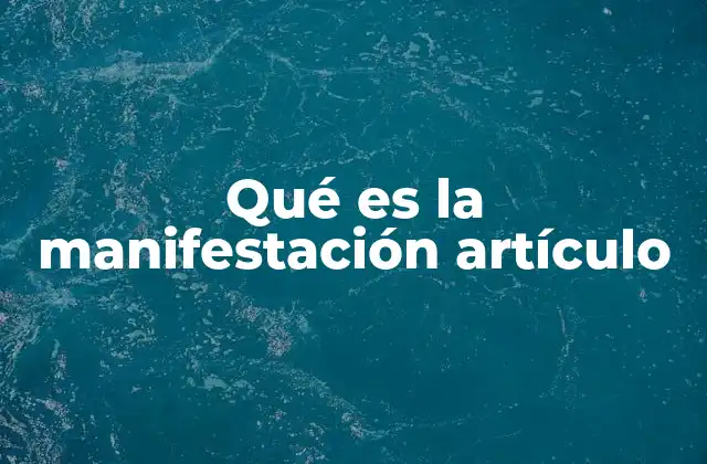 Cómo se organizan las manifestaciones en el marco legal