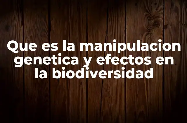 La interacción entre genética y ecosistemas naturales