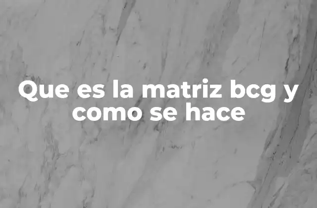 Cómo interpretar el análisis de la cartera de negocios