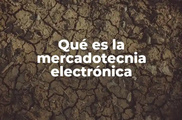 Qué es la Mercadotecnia Electrónica