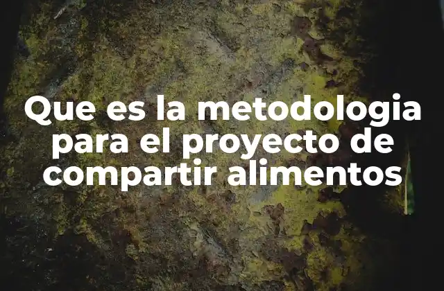 El rol de la planificación en proyectos de redistribución alimentaria