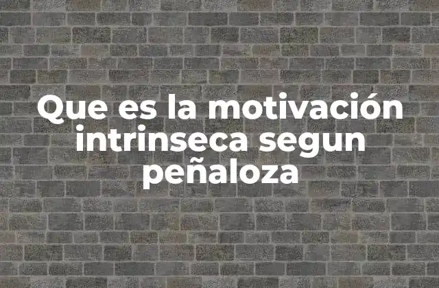 La importancia de la motivación interna en el desarrollo personal