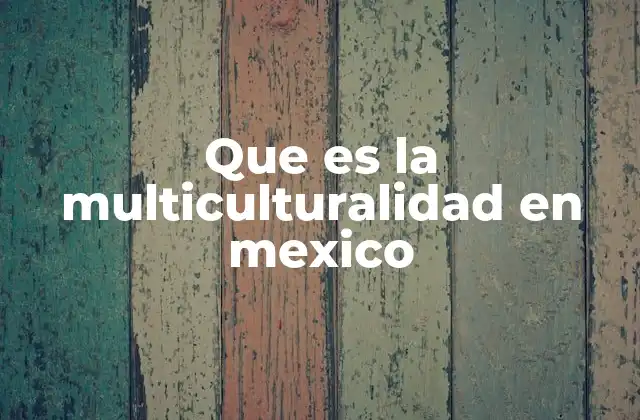 La riqueza cultural de una nación mestiza
