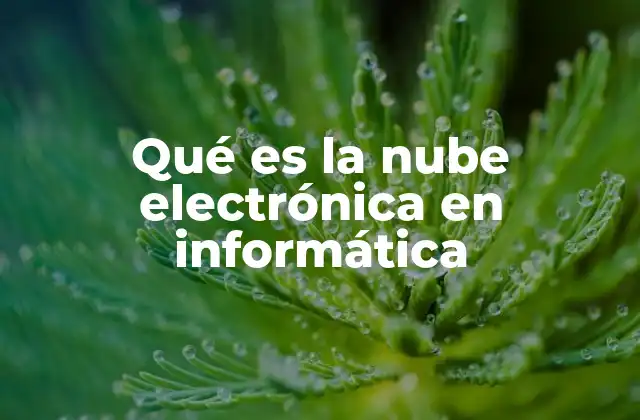 La evolución de los servicios informáticos hacia la nube