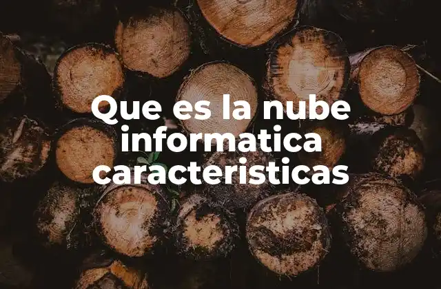 Cómo funciona la nube informática y qué implica para los usuarios