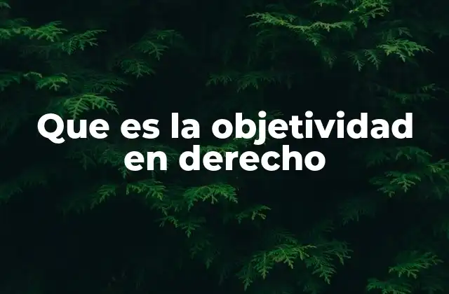 Que es la Objetividad en Derecho 2 La importancia de mantener la neutralidad en los procesos legales