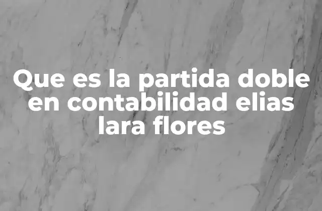 El origen y evolución del sistema de partida doble