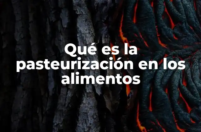 Qué es la Pasteurización en los Alimentos 2 La importancia de la pasteurización en la seguridad alimentaria