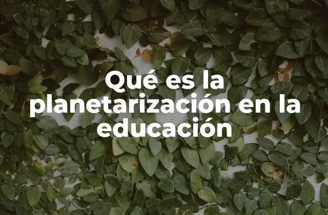 La educación en un mundo interconectado