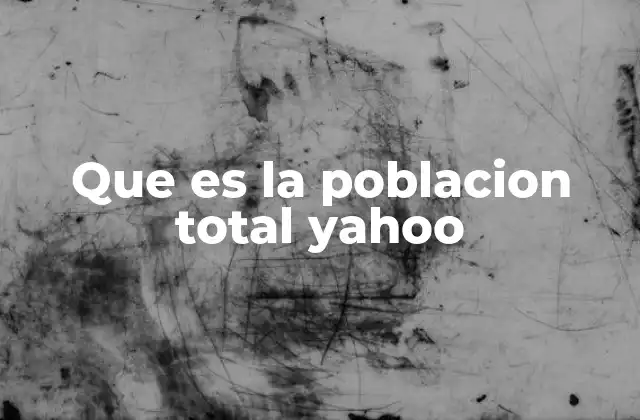 El papel de la población total en el análisis de datos globales