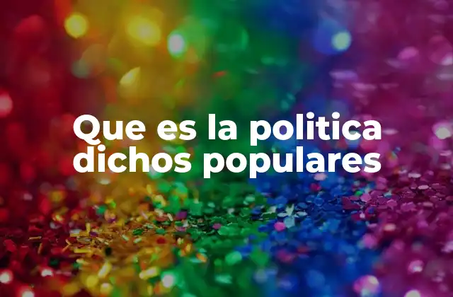 El lenguaje popular y su reflejo en la percepción política