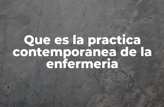 La evolución de la enfermería hacia un enfoque más humano y técnico
