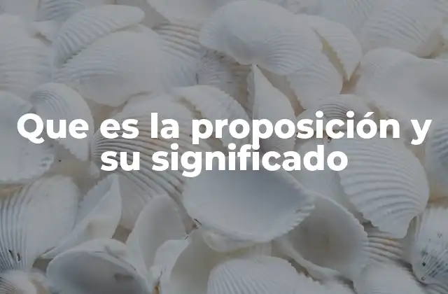 La base del razonamiento lógico