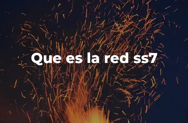 Que es la Red Ss7