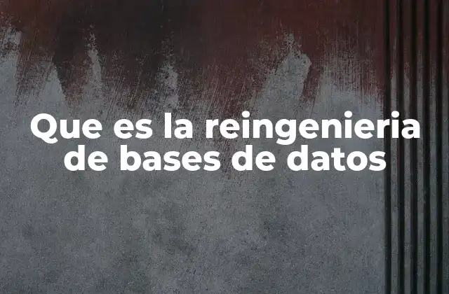 La evolución de las bases de datos y la necesidad de modernizarlas
