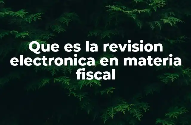 Cómo funciona el proceso de revisión electrónica