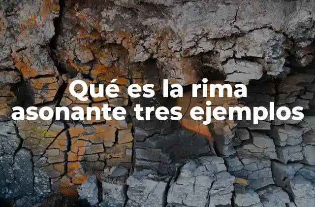 Diferencias entre rima asonante y consonante