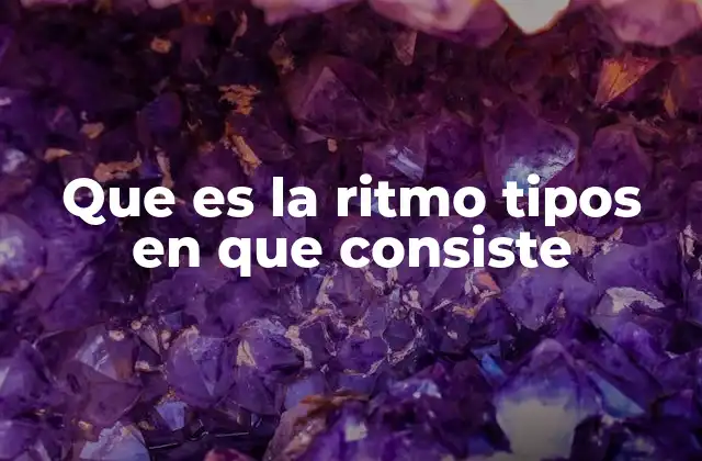Cómo el ritmo estructura la música y otros artefactos creativos