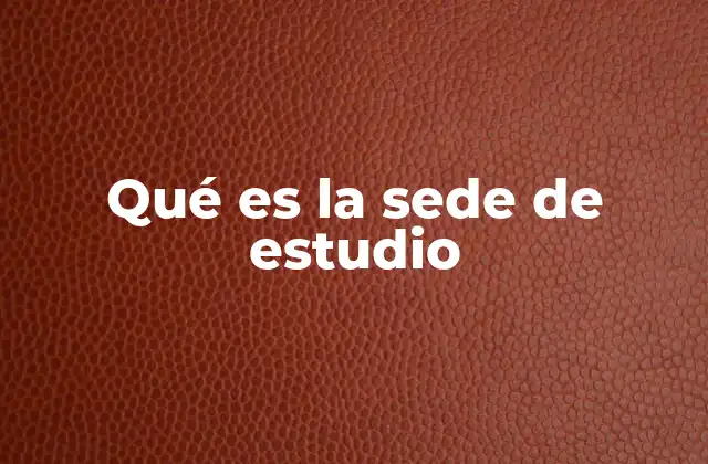 El lugar donde se construye el conocimiento