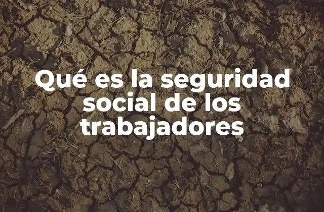 Qué es la Seguridad Social de los Trabajadores