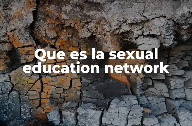 Que es la Sexual Education Network