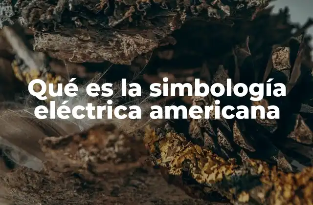 Qué es la Simbología Eléctrica Americana