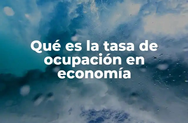 La importancia del mercado laboral en la medición de la ocupación