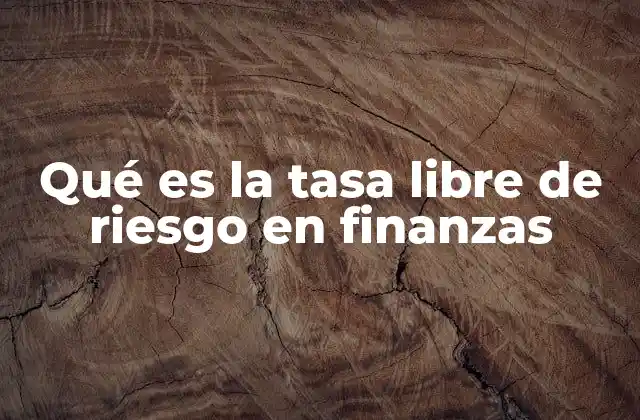 La base para evaluar activos riesgosos