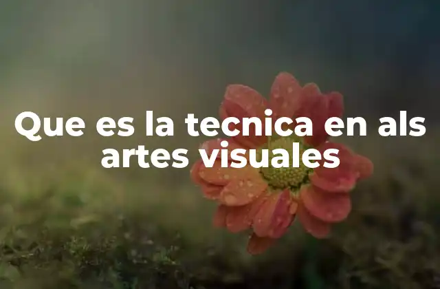 Que es la Tecnica en Als Artes Visuales 2 La importancia de la técnica en la creación artística