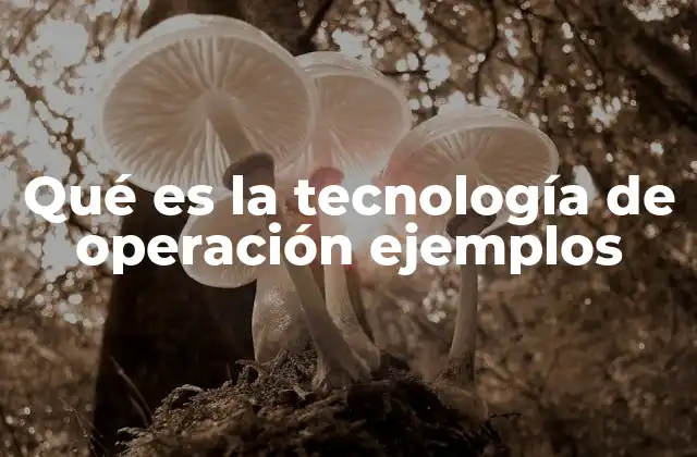 La evolución de los procesos operativos con tecnología