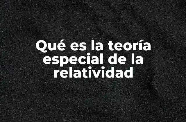 La transformación del espacio y el tiempo