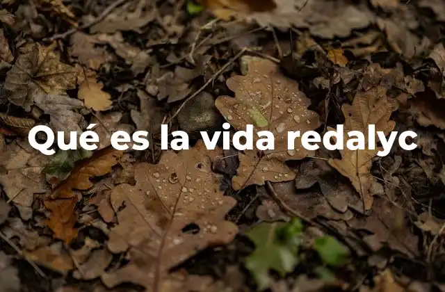 El estudio de la existencia humana en Redalyc