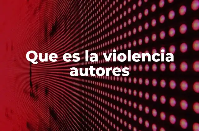 La mirada sociológica de la violencia