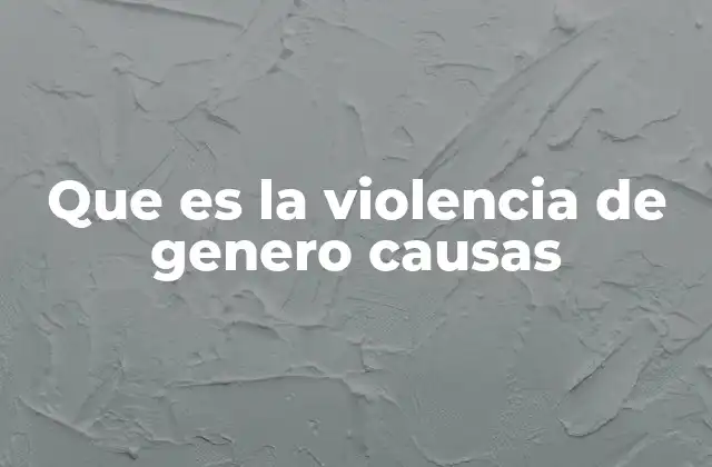 Cómo las estructuras sociales perpetúan la violencia de género