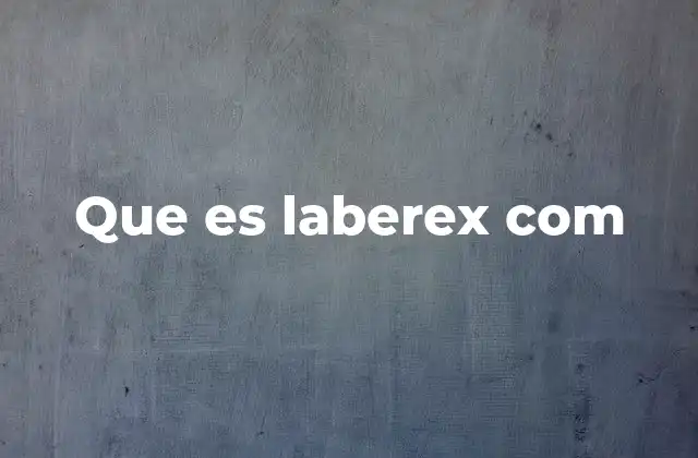 Que es Laberex Com