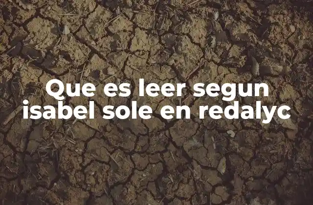 La lectura como proceso de construcción de conocimiento