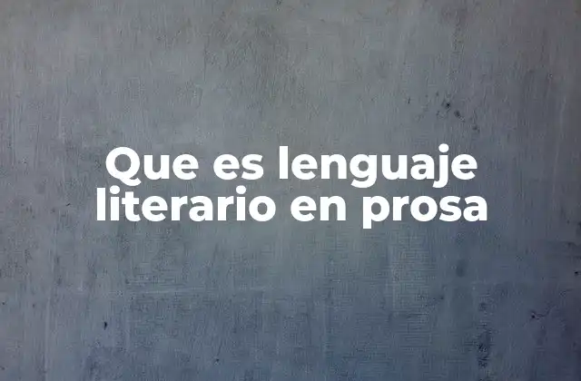 La expresión creativa sin versos