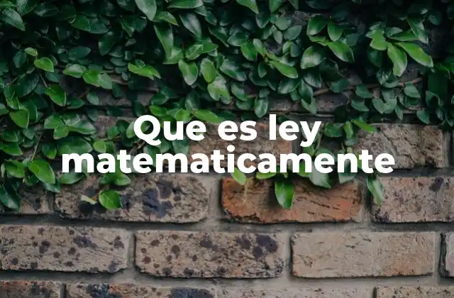 Cómo las leyes matemáticas estructuran el conocimiento