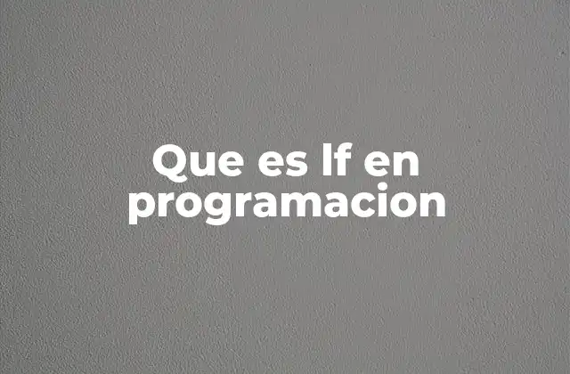 Que es Lf en Programacion