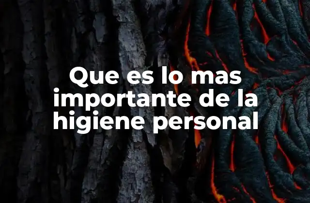 Los pilares de una buena salud desde el autocuidado diario