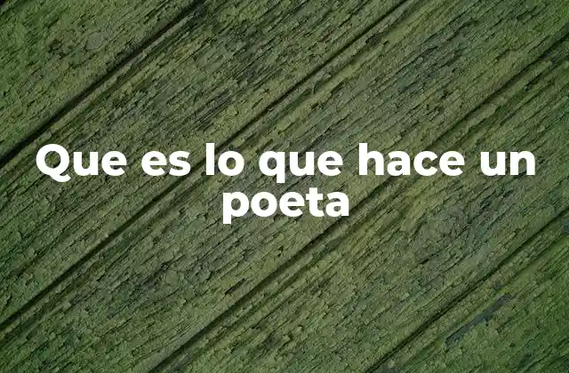 La poesía como forma de expresión personal y colectiva