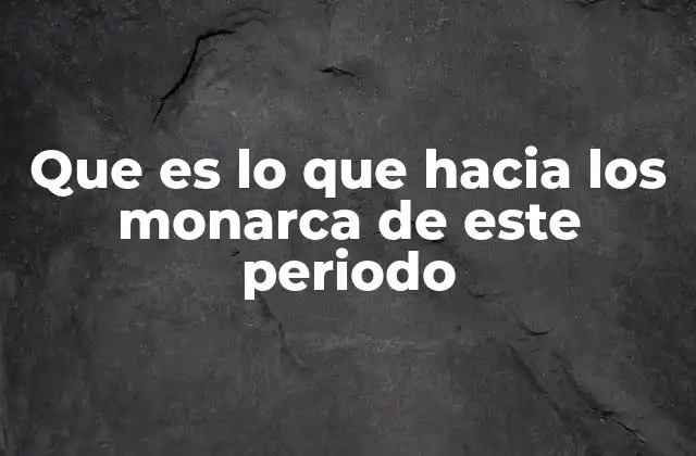 El rol del líder en la organización del estado