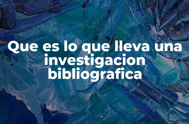 El rol de la bibliografía en la construcción del conocimiento