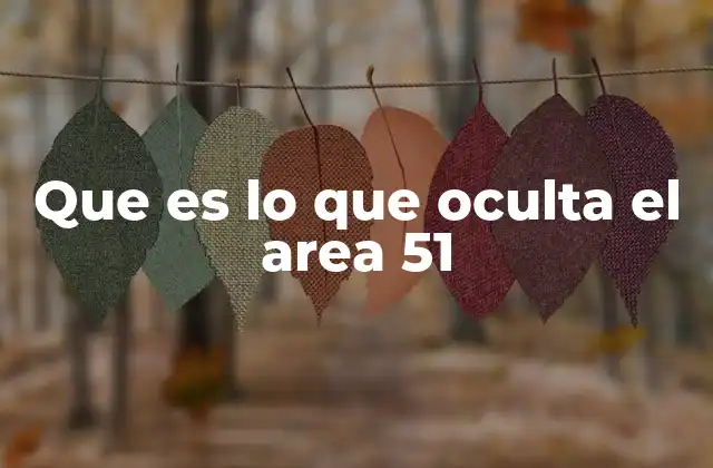 Que es Lo que Oculta el Area 51 2 El mito del Área 51 y el impacto cultural