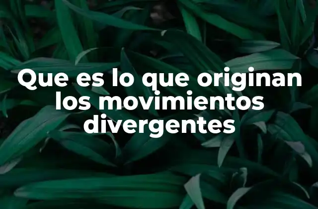 Cómo se manifiestan los efectos de los movimientos divergentes en la superficie terrestre
